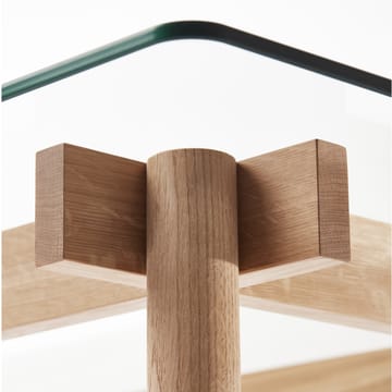 Corners dining table - Oak oil glass - A2