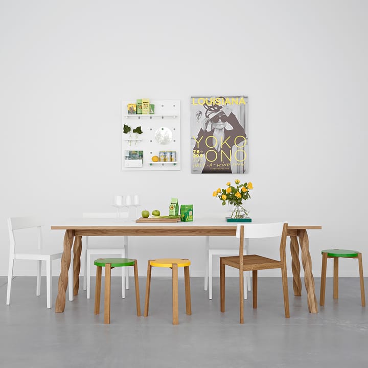 Twist dining table - Oak-white - A2