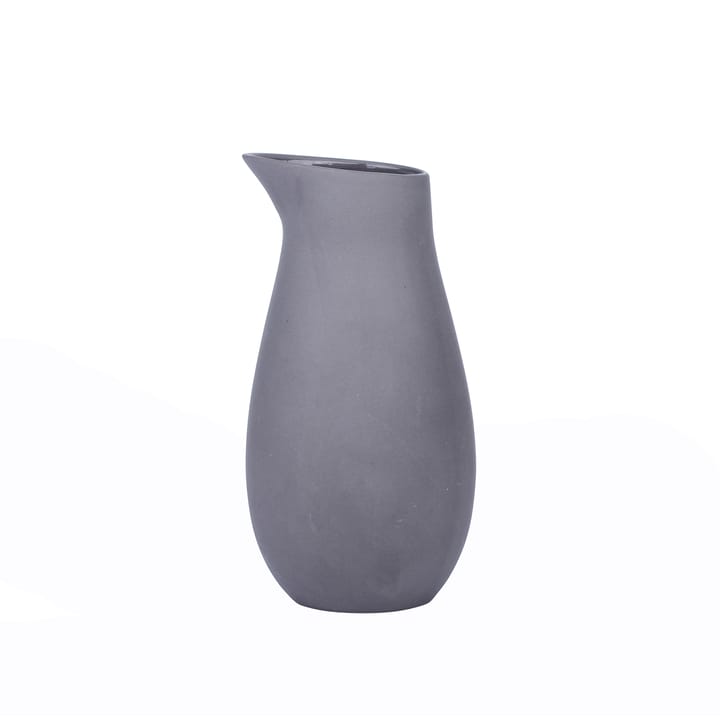 Raw milk jug stoneware 0.4 l - grey - Aida