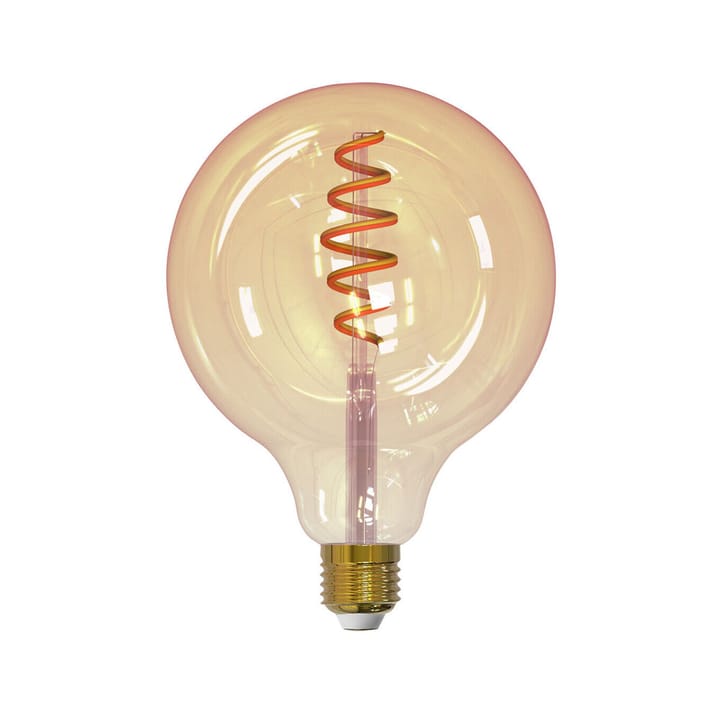 Airam Smart Home Filament LED-globe light source - Amber, 125mm, spiral e27, 6w - Airam