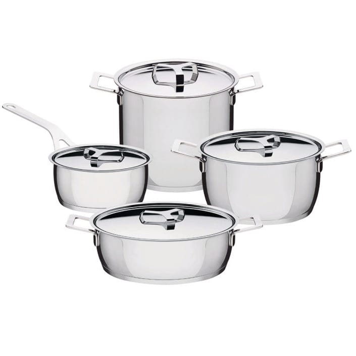 Pots&Pans sauce pan - 4 pieces - Alessi