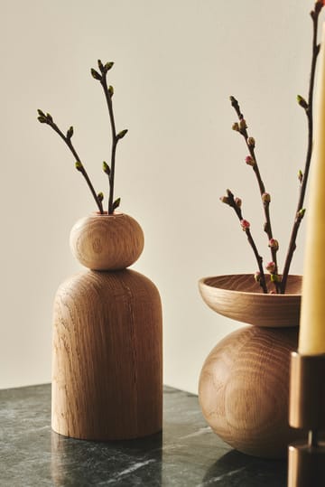 Shape ball vase - Oak - Applicata