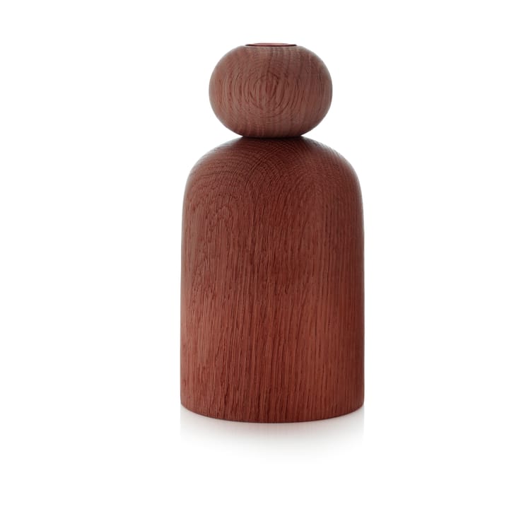 Shape ball vase - Smoked oak - Applicata