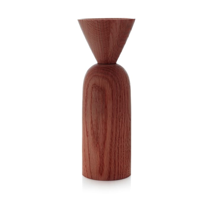 Shape cone vase - Smoked oak - Applicata