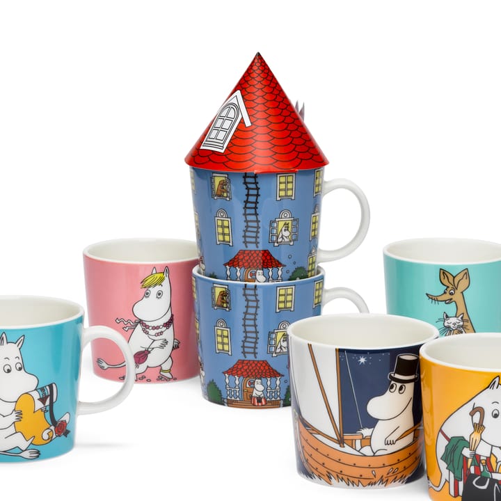 Anniversary mug Moomin 70 years_6-pack - undefined - Arabia