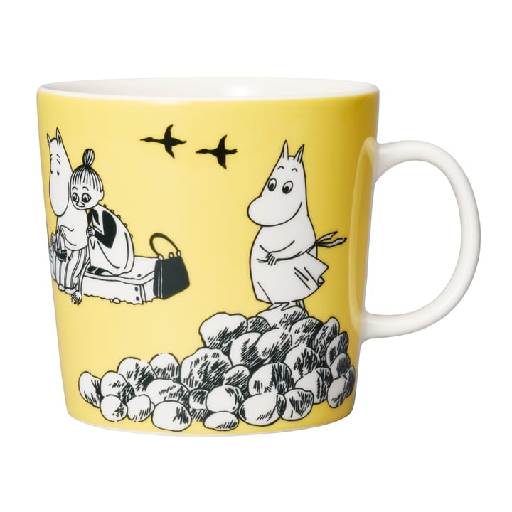 Yellow Moomin mug special - 40 cl - Arabia