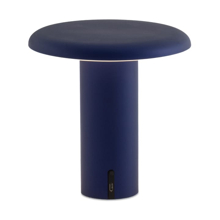 Takku portable table lamp 19 cm - Anodized blue - Artemide