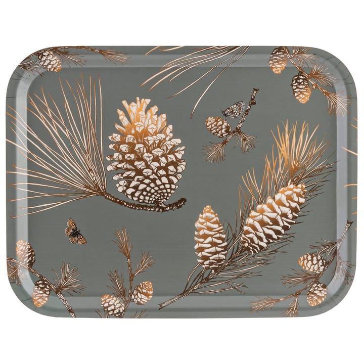 Pine Cone tray 28x36 cm - Moss grey - Åry Home