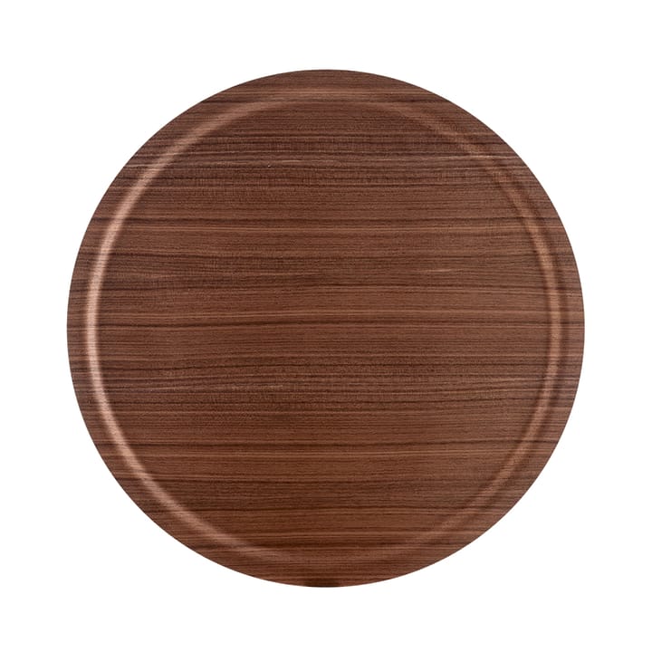 Viventium round tray Ø 49 cm - walnut - Åry Home