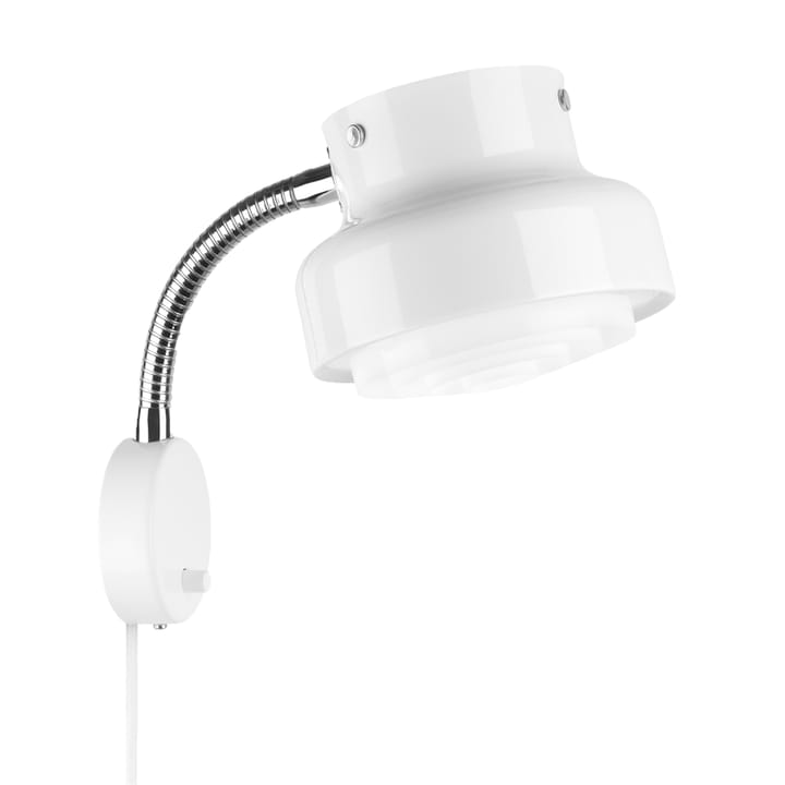 Bumling mini wall lamp Ø 19 cm - White - Ateljé Lyktan