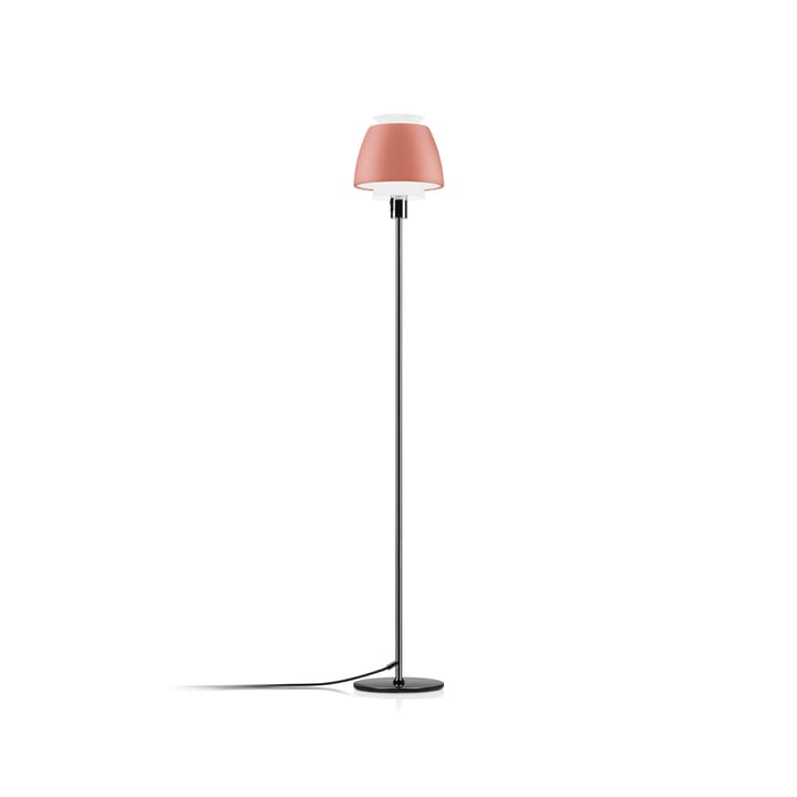 Buzz floor lamp - Salmon pink, led, low - Ateljé Lyktan