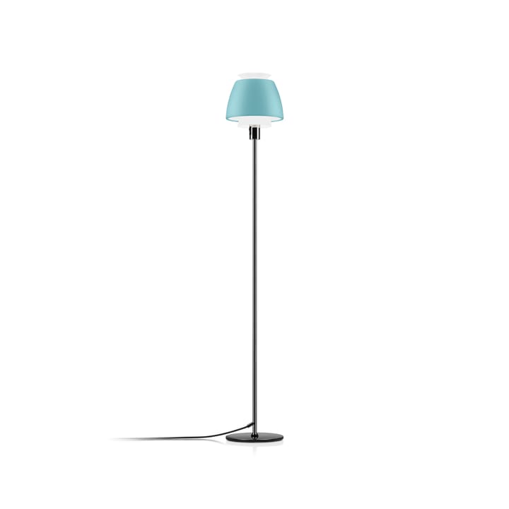 Buzz floor lamp - Turquoise, led, low - Ateljé Lyktan