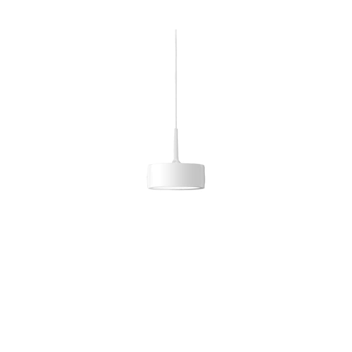 Riff Puck pendant lamp - White, small, led - Ateljé Lyktan