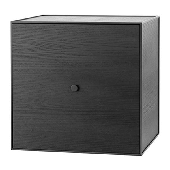 Frame 49 cube with door - black-stained ash - Audo Copenhagen