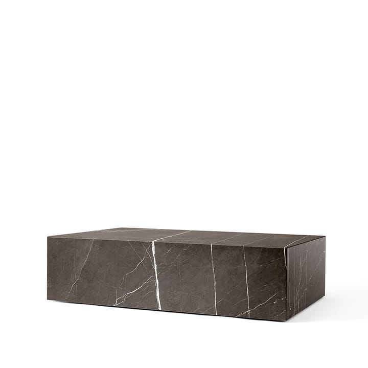 Plinth coffee table - Grey, low - Audo Copenhagen