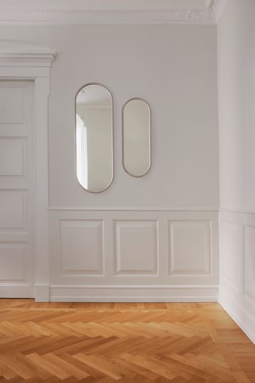 Angui mirror oval 78 cm - Taupe - AYTM