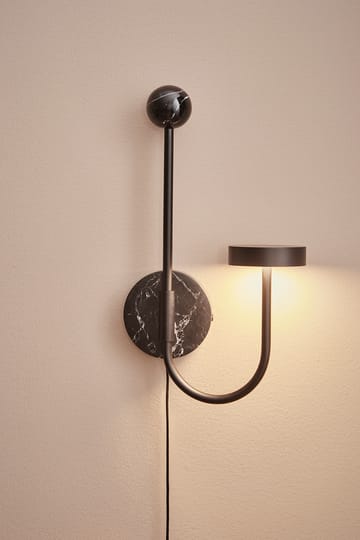 GRASIL wall lamp 30x54 cm - Black/black - AYTM