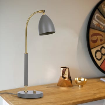 Deluxe table lamp - warm grey, brass - Belid
