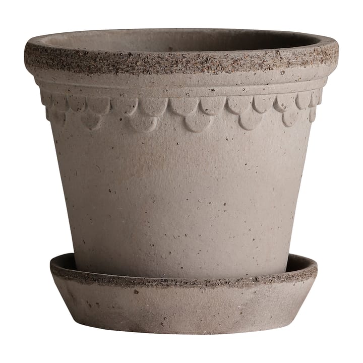 Copenhagen flower pot 21 cm - Grey - Bergs Potter
