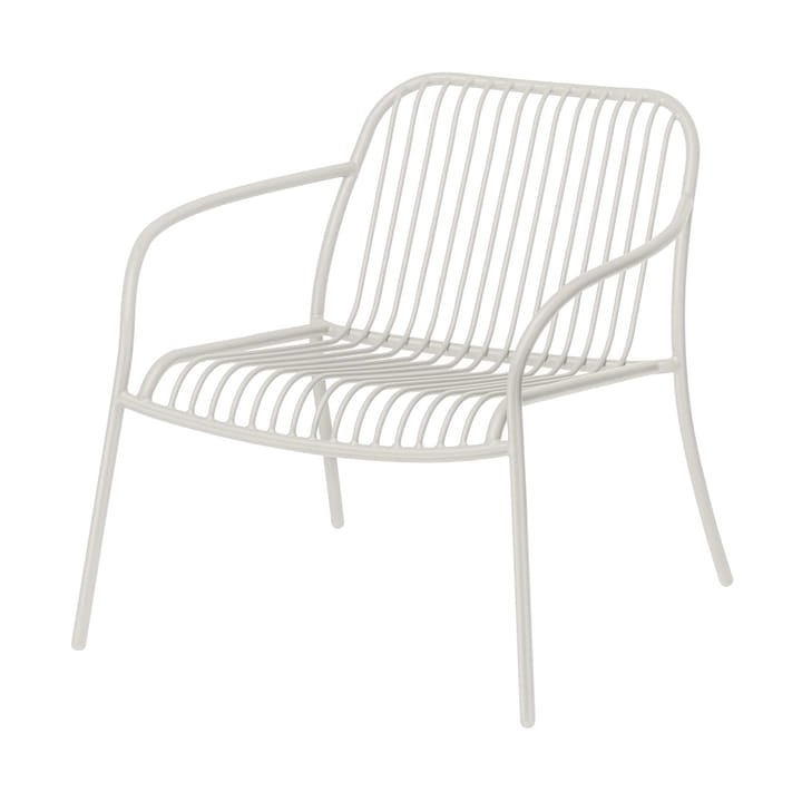 YUA WIRE lounge chair - Silk grey - Blomus