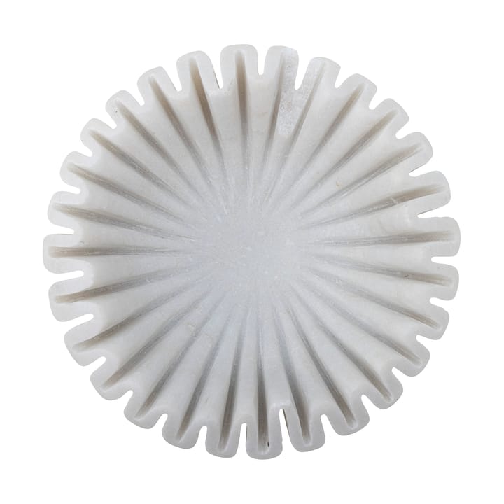 Harmonia decorative bowl Ø17 cm - White marble - Bloomingville