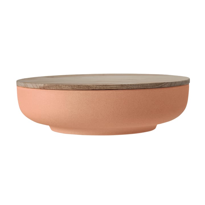 Java bowl with bamboo lid, orange - Ø 20 cm - Bloomingville