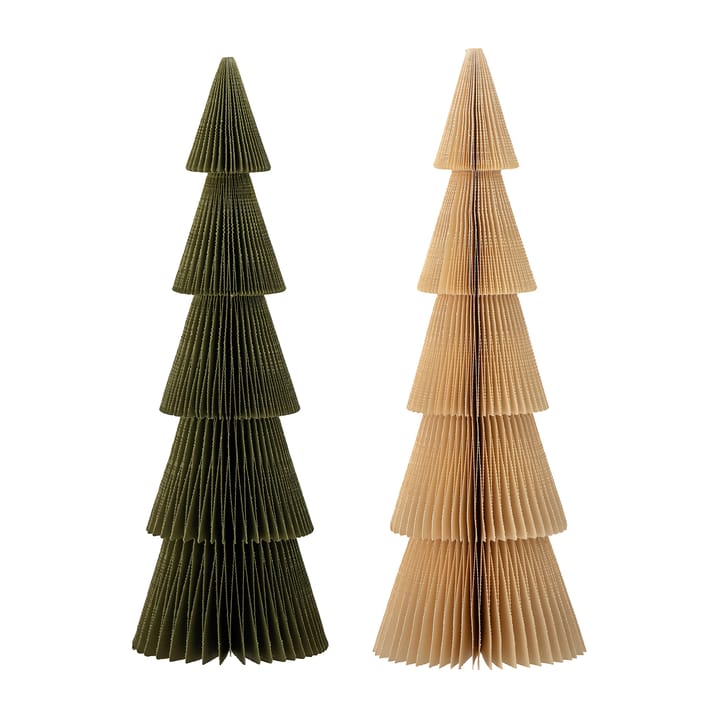 Milan Christmas tree decoration 2-pack 30.5 cm - Green - Bloomingville
