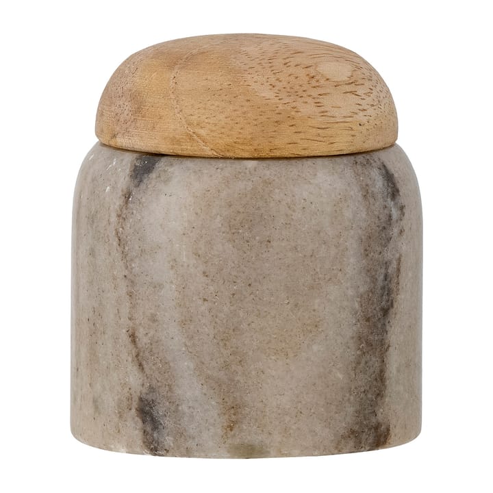 Payana storage jar with lid Ø6x7 cm - Marble-mango tree - Bloomingville