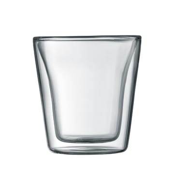 Canteen double wall glass 2-pack - 0.1 l - Bodum