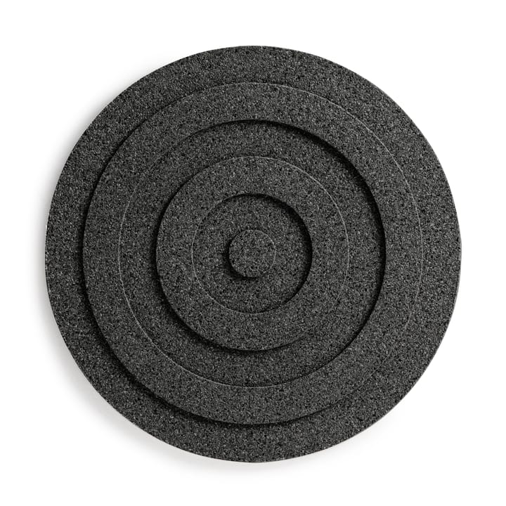 Circle round trivet Ø20 cm - Black - Born In Sweden