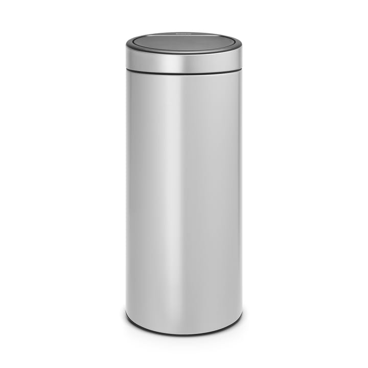 Touch Bin waste bin 30 liters - metallic grey - Brabantia