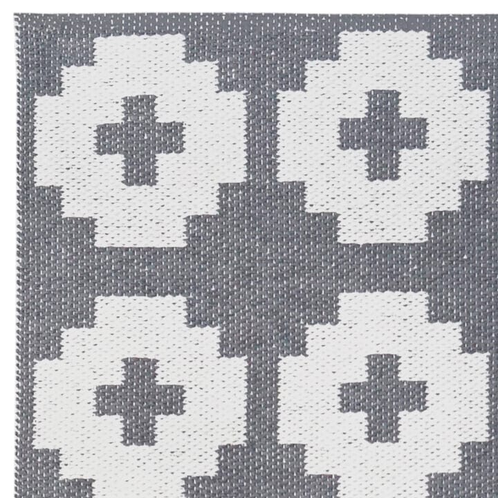 Flower rug stone (grey) - 70x250 cm - Brita Sweden