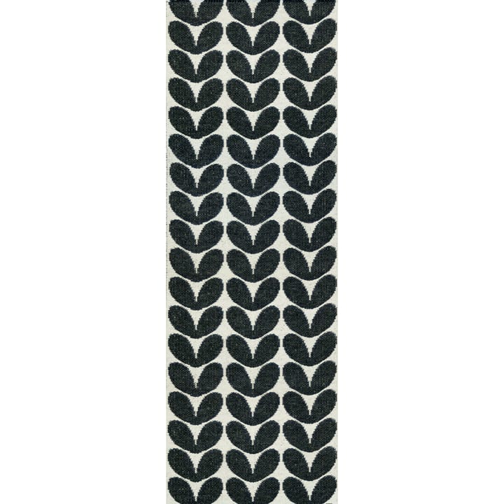 Karin rug black - 70x250 cm - Brita Sweden