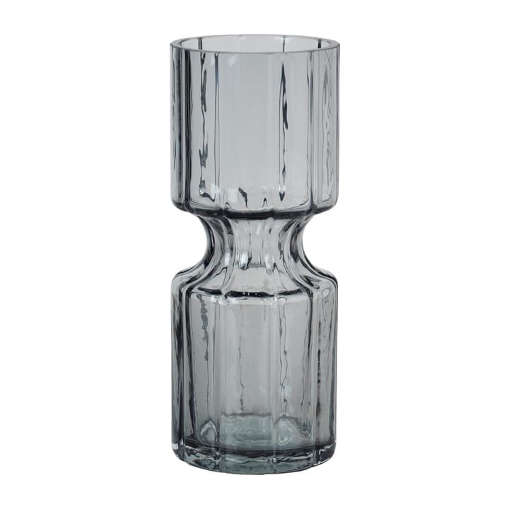 Hyacint glass vase 20 cm - Smoked Pearl Dark Grey - Broste Copenhagen