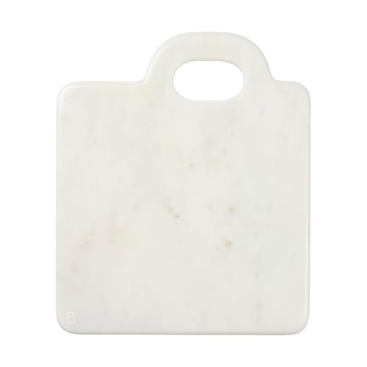 Olina cutting board 26x30 cm - White marble - Broste Copenhagen
