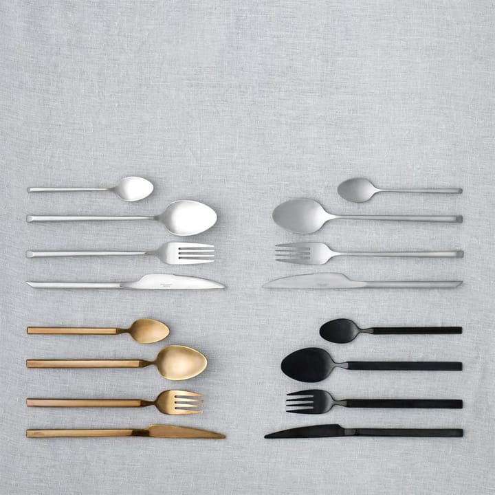 Tvis cutlery set 16 pieces - gold - Broste Copenhagen