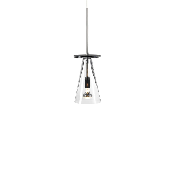 Kon pendant lamp - Clear, grey tray - Bsweden