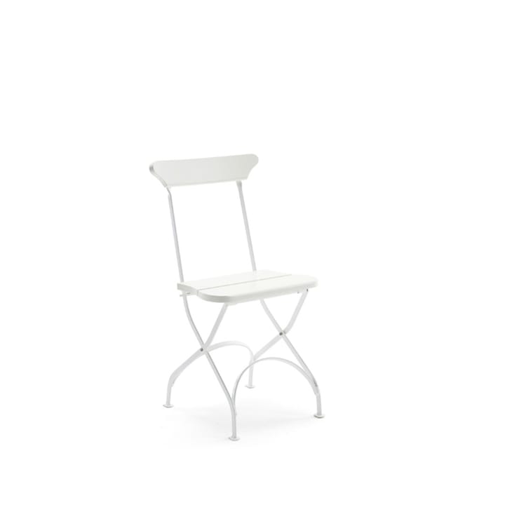 Classic No.2 chair - White, white stand - Byarums bruk
