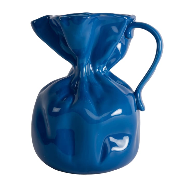 Crumple vase - Blue - Byon
