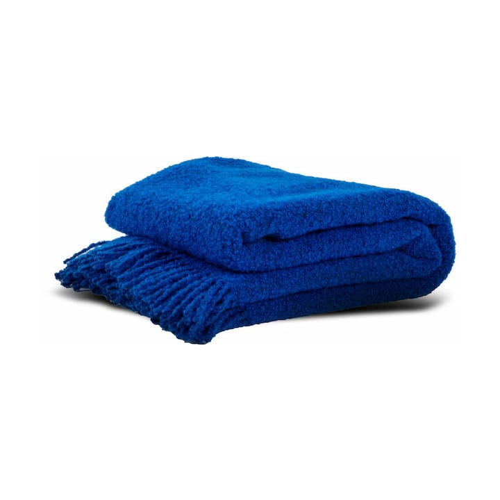 Franca throw blanket 130x170 cm - Blue - Byon