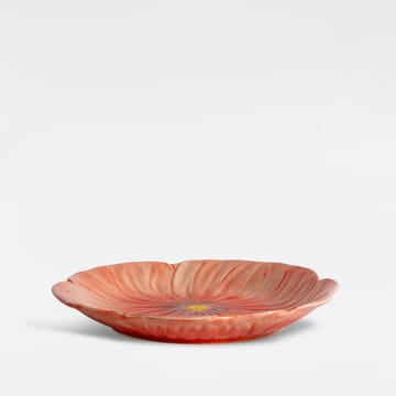 Poppy small plate 20.5x21 cm - Red - Byon