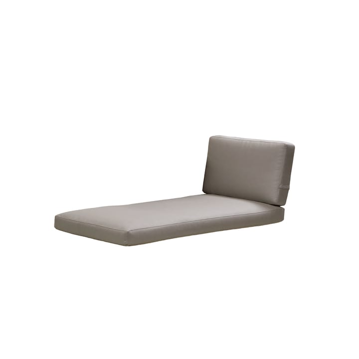 Connect cushion set chaise lounge module - Cane-Line Natté taupe - Cane-line