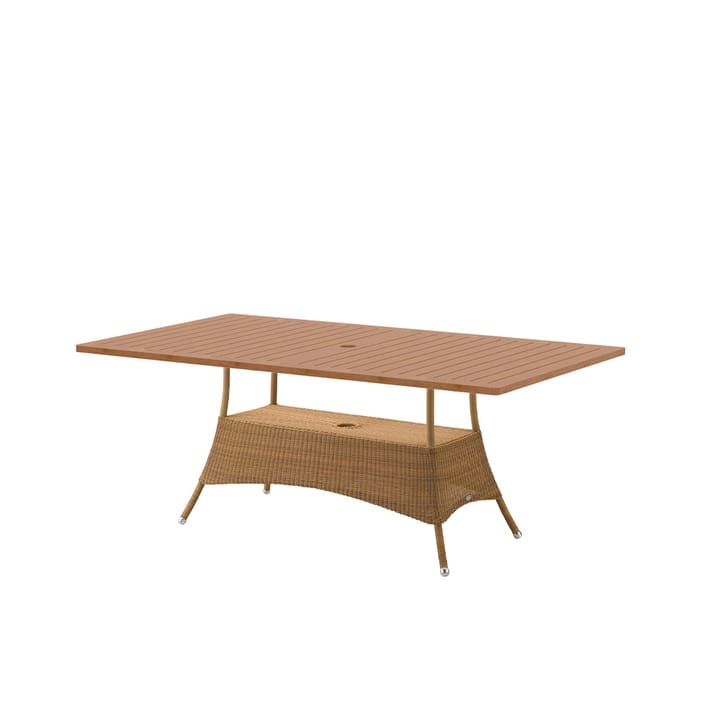 Lansing dining table 100x180 cm - Teak-weave natural - Cane-line