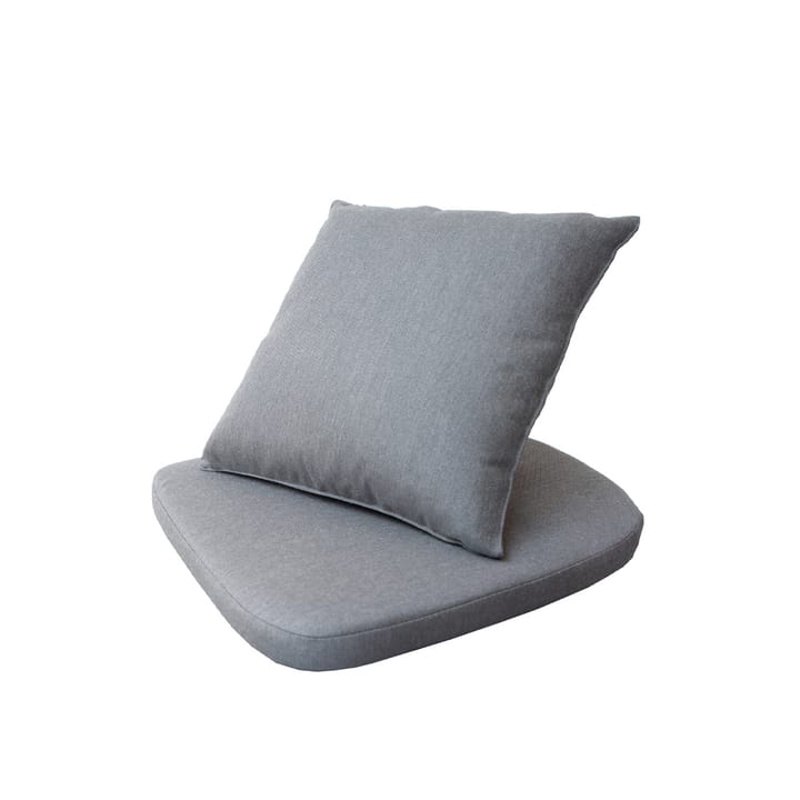 Moments chair cushion set - Cane-Line Natté grey - Cane-line
