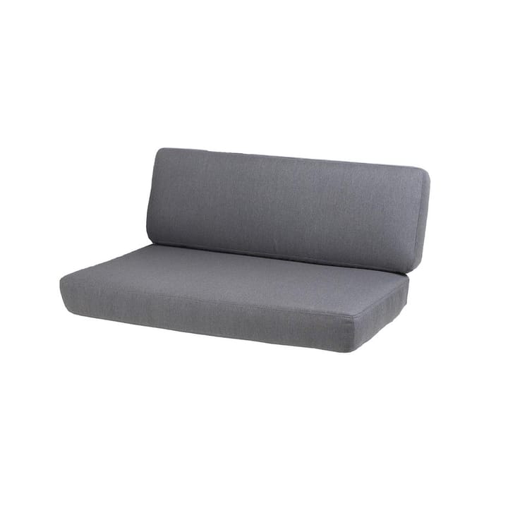 Savannah sofa cushion - 2-seater Cane-Line Natté grey, left - Cane-line