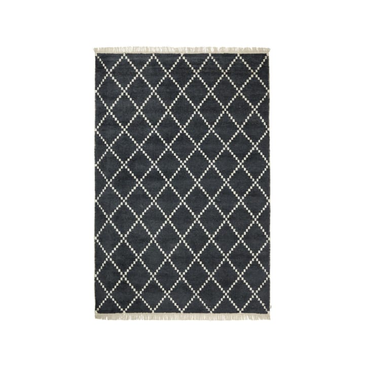 Kandi rug - Black/off-white, bambu/silk, 230x320 cm - Chhatwal & Jonsson