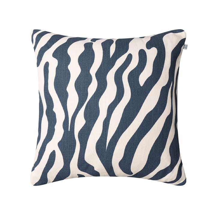 Zebra outdoor cushion, 50x50 - Blue/off white, 50 cm - Chhatwal & Jonsson