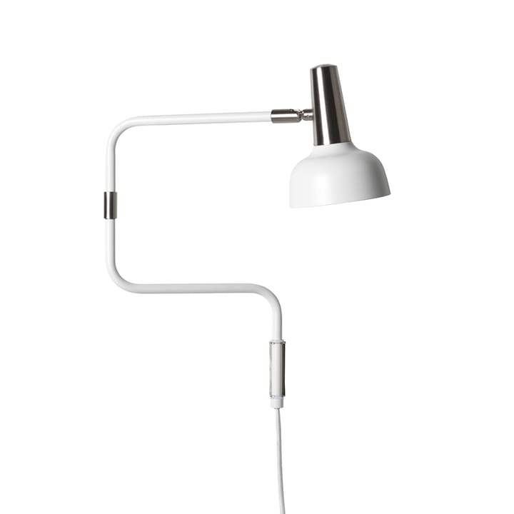 Ray Wall lamp - White, nickel details - CO Bankeryd