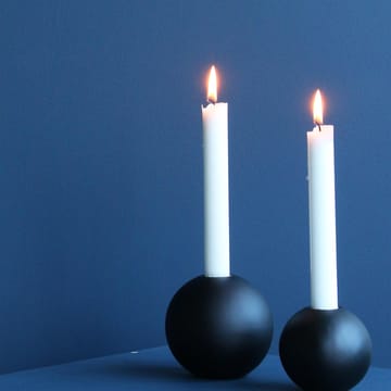 Ball candle holder 8 cm - midnight blue - Cooee Design