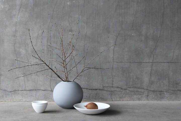 Ball vase grey - 30 cm - Cooee Design
